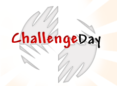 This is the logo of the Challenge Day program. Photo used under fair use. 