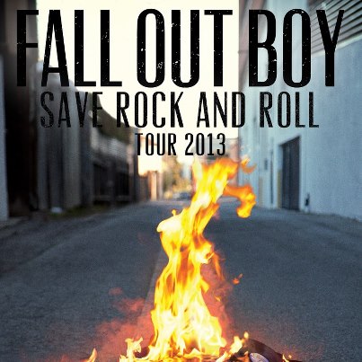 Cover art for Fall Out Boys most recent album, Save Rock and Roll. Fair use