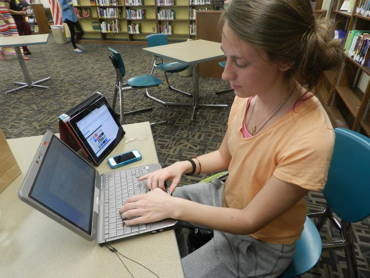 Mercy students are expected to be constantly connected, but sometimes technology can be extremely distracting, especially when it comes to studying.  Photo Credit: Anjali Alangaden