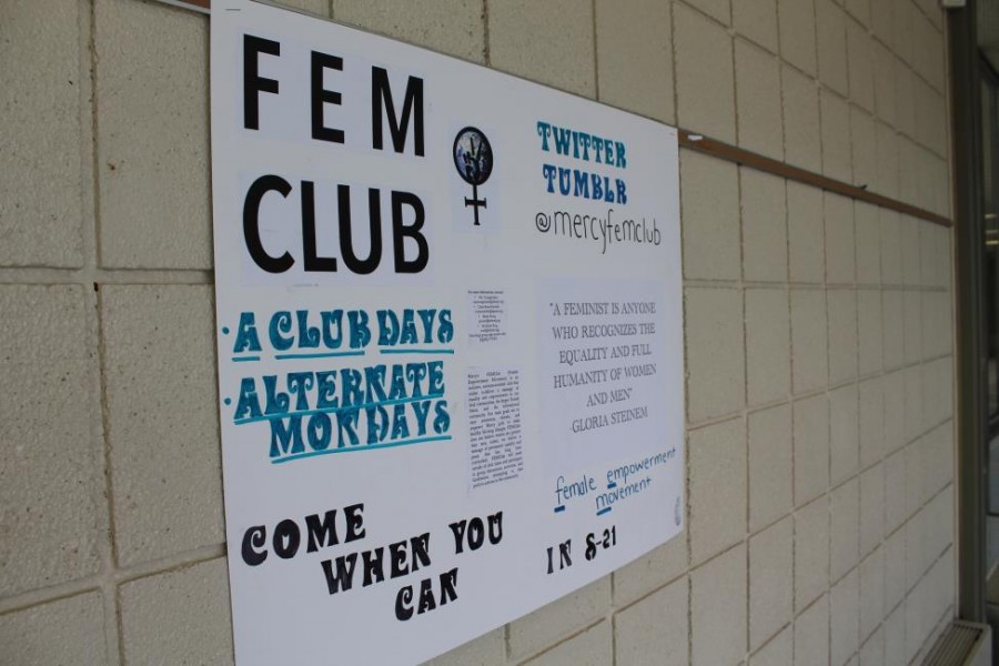 The new FEM club attracts many students and hopes to gain a new perspective on feminism.
(Photo Credit: Sierra Wangler). 