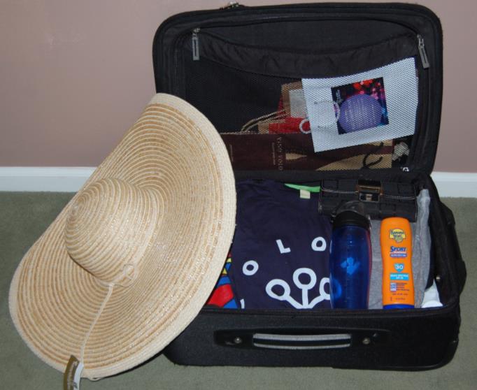 When packing and planning for a trip it is important to consider possible safety issues, and start preparing in advance (Photo Credit: Molly Schwalm). 