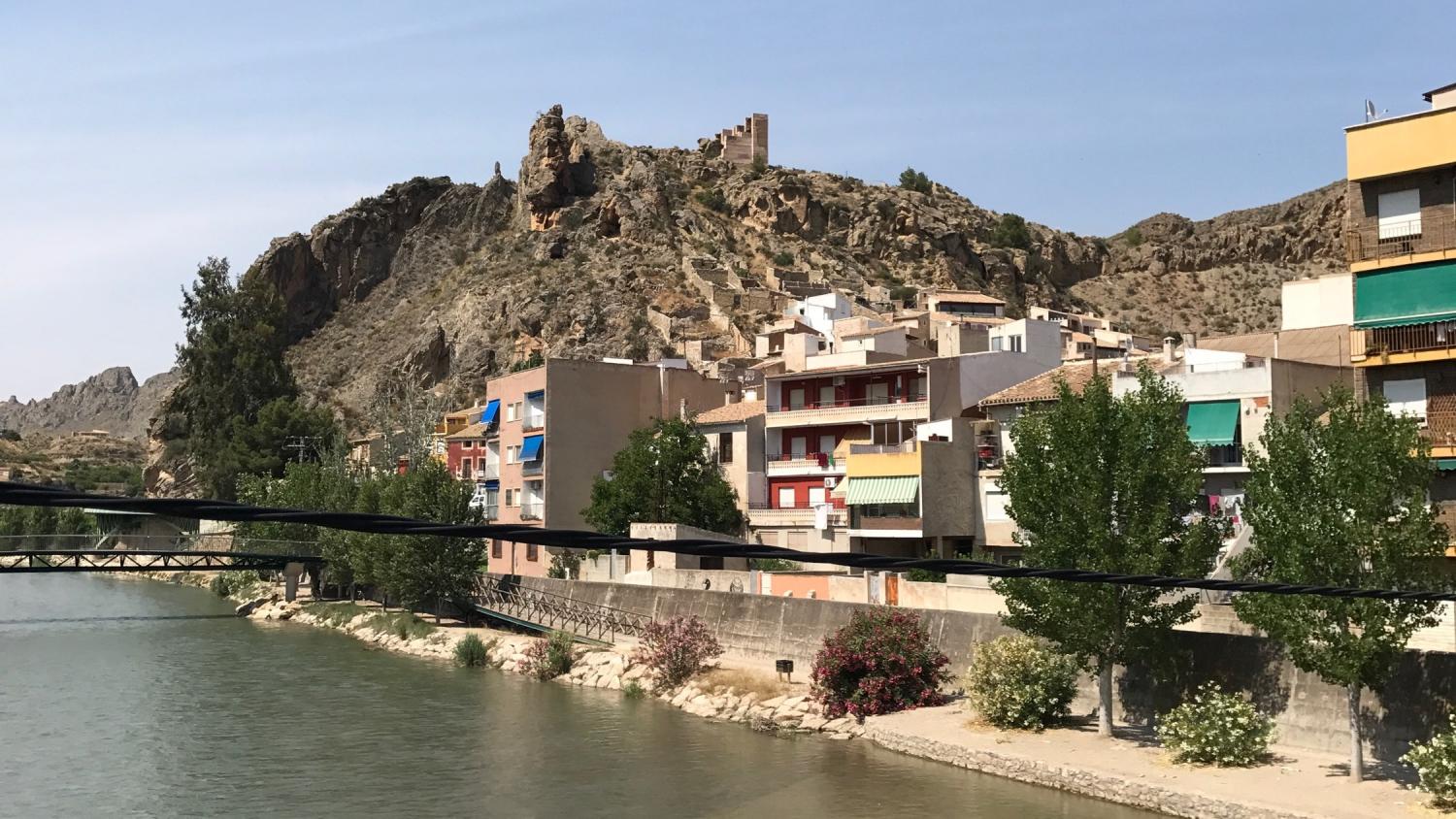 Pictured: The Río Segura, a wide river in southeast Spain that went from being one of the most polluted rivers in Europe to the least polluted in Spain. (Photo Credit: Sophie Lamphier