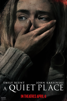 After coming out April 6, 2018, A Quiet Place has already made an outstanding box office income of $176.3 million. (Photo Credit: Fair Use Wikipedia)