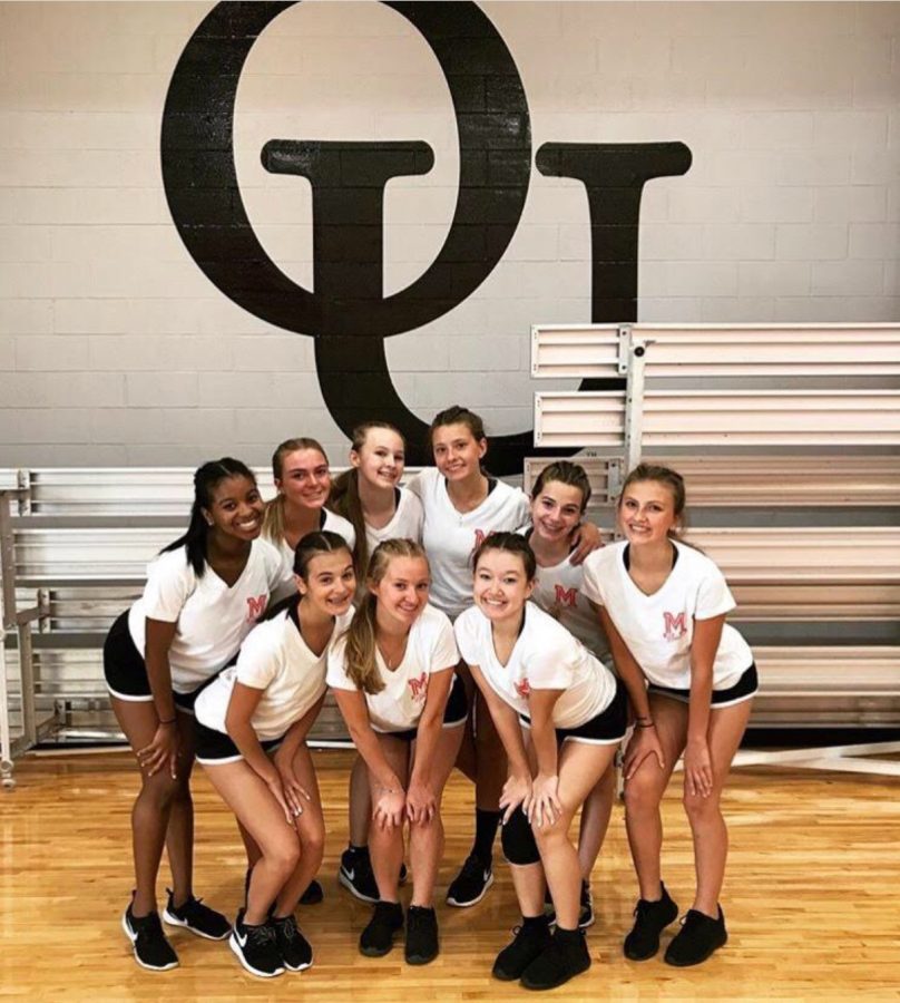 The Mercy Varsity Dance team worked hard and bonded during their team camp at Oakland University. They worked on technique and performance, and grew close through their long hours of dancing and sleepovers. 
Fair Use: Instagram