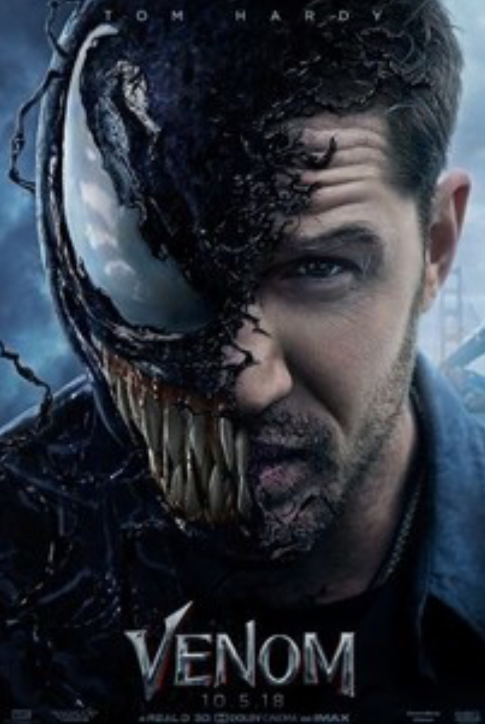 Venom is a Marvel movie with no affiliation to the Avengers or any of the other MCU characters. The movie was released on October 5, 2018.
Fair Use: photo from Rotten Tomatoes