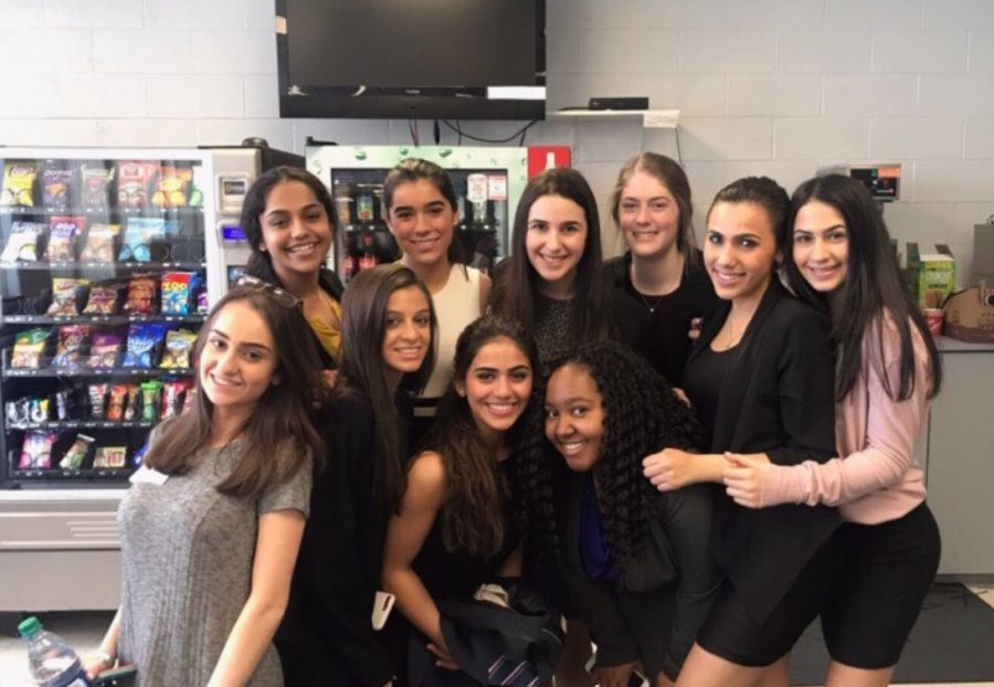 Last year’s Mock Trial team poses for a picture before their Regional competition, where they placed 1st. Photo used with permission from Priyanka John